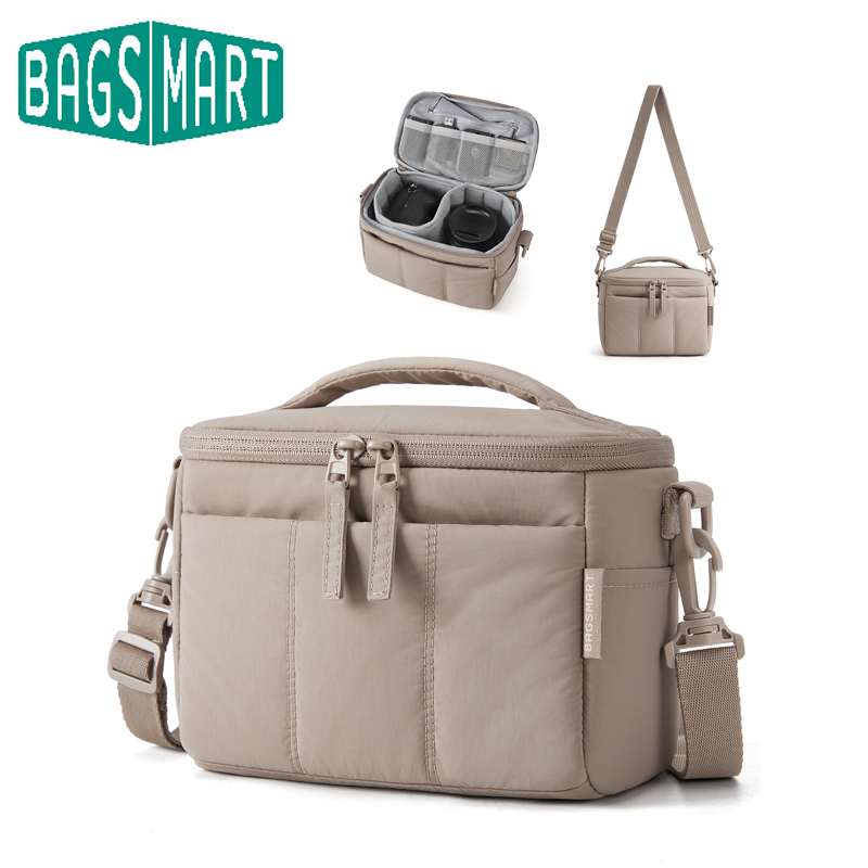 Camera Bag Travel - Tas Selempang Kamera BAGSMART dengan Bantalan,