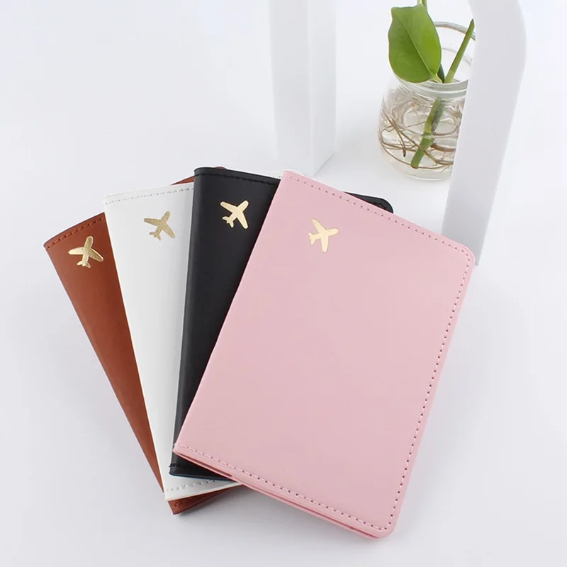 Travel Accessories Wallet - Tas penyimpan paspor kulit PU, dompet