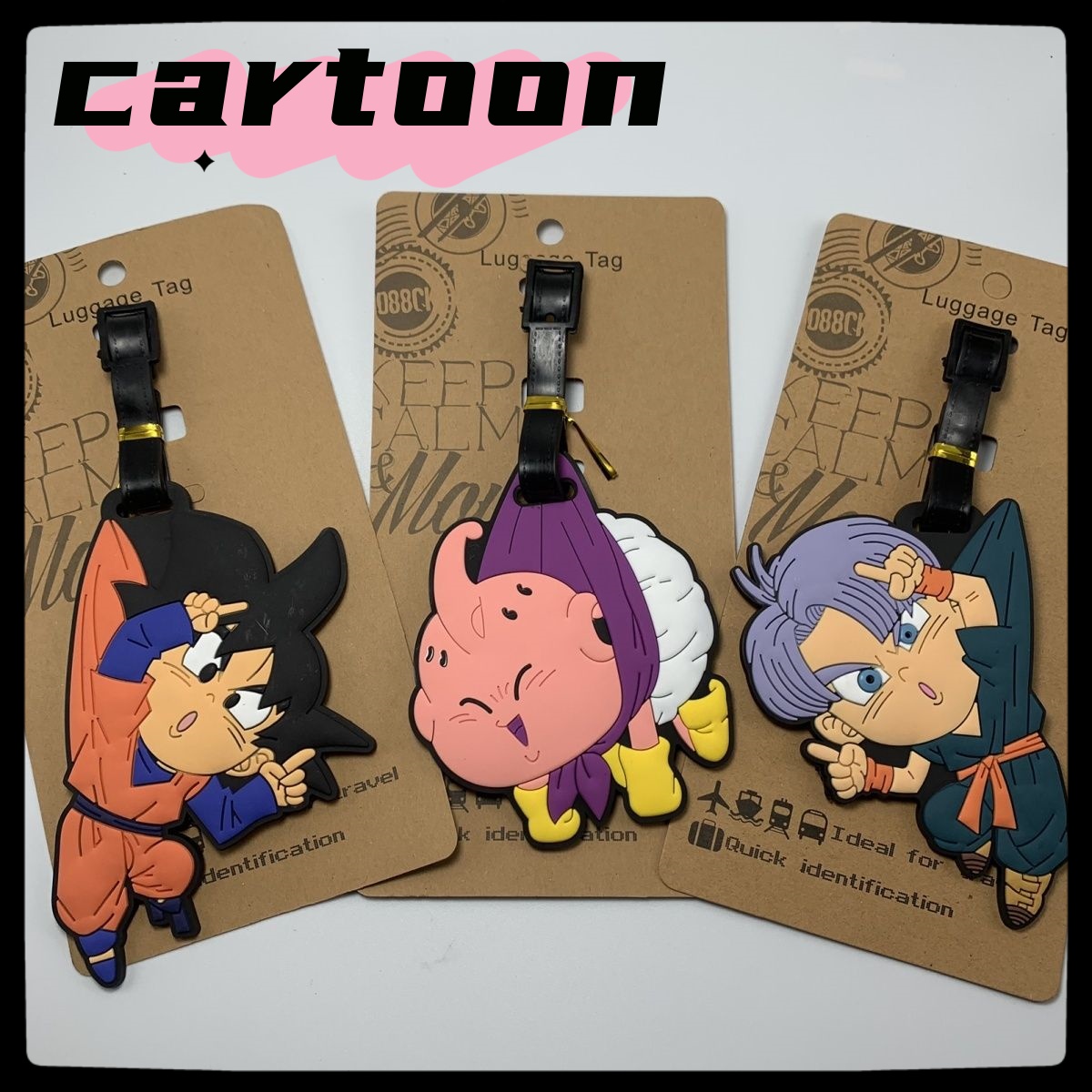 Travel Accessories For Japan - Dragon ball anime Goku Majin Buu