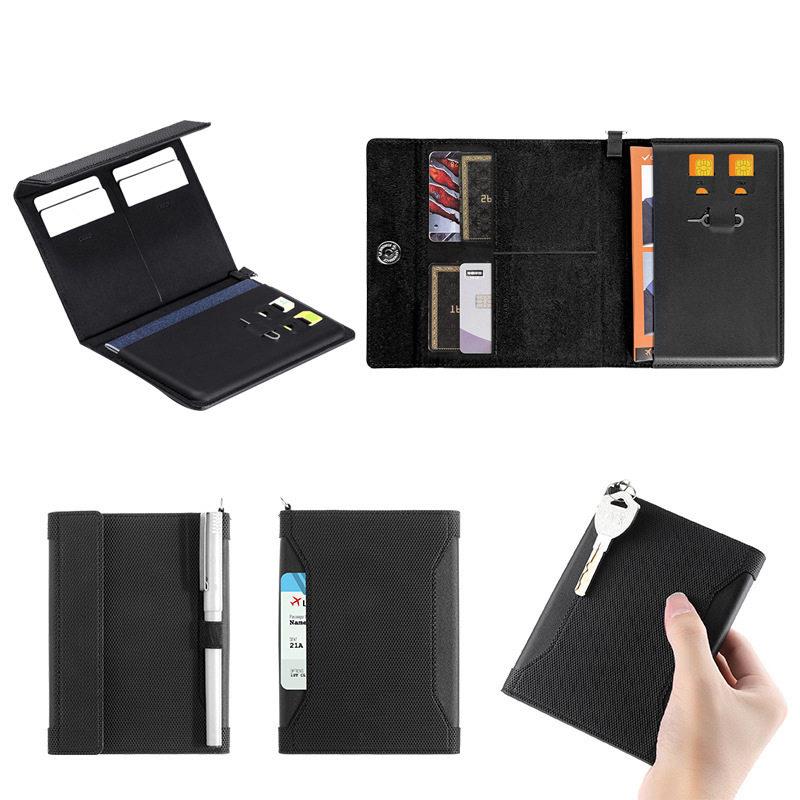 Passport Holder Rfid - Dompet Paspor Anti-Pencurian RFID, Tempat Tiket