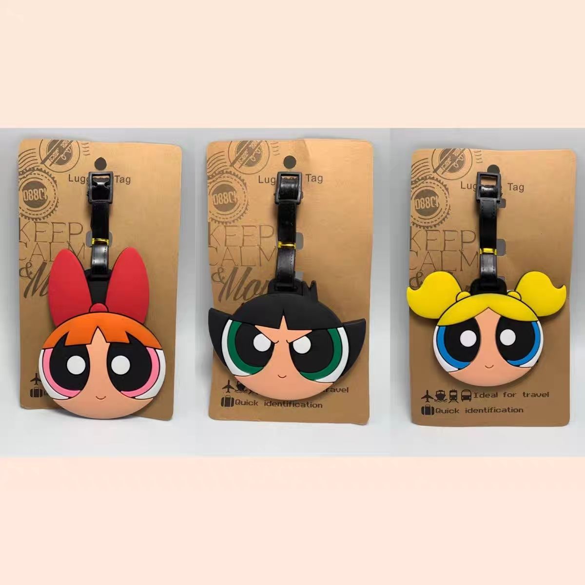 Travel Accessories Must Have - Gantungan Tas Anime The Powerpuff Girls,