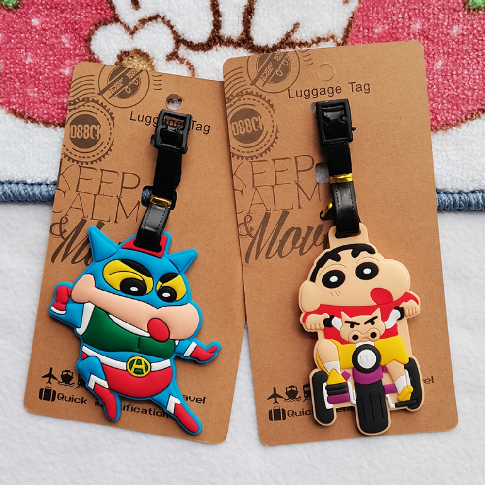 Travel Accessories For Japan - Tag Bagasi Crayon Shin-chan Populer, Tag