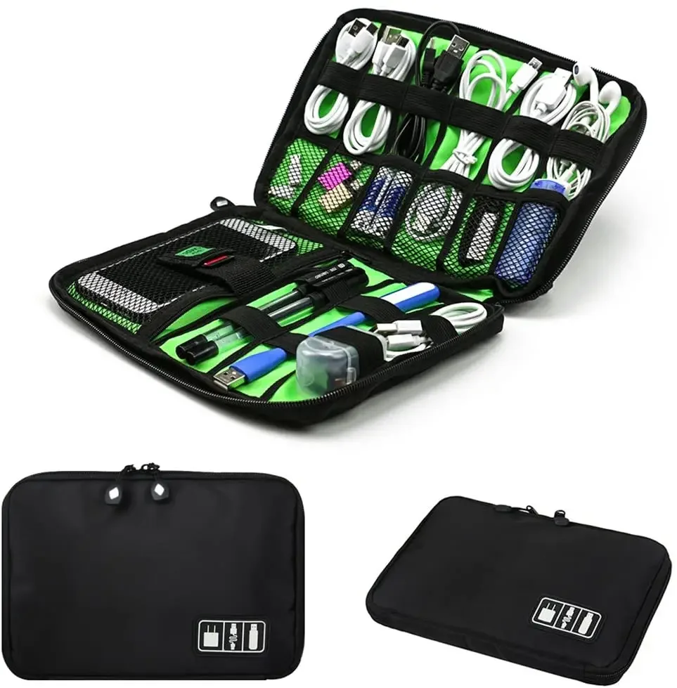 Travel Accessories Organizer Case - Tas Penyimpanan Pengatur Kabel Sistem Kit