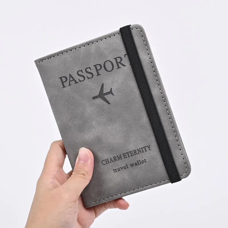 Travel Accessories Wallet - Dompet kulit PU pria, dompet pemegang