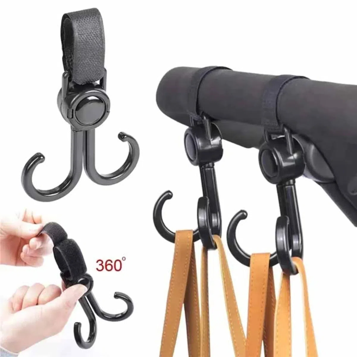 Kait Ganda Dapat Diputar Keret - Travel Accessories Shops ulasan dan harga