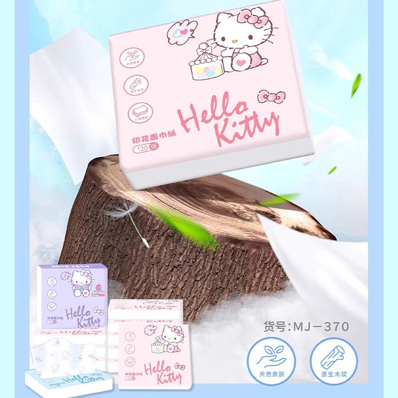 Tisu Wajah Hello Kitty Baru 6  - Travel Accessories For Japan ulasan dan harga