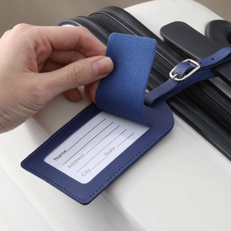 Tag Bagasi Wanita Pria Kulit P - Luggage Tag Leather ulasan dan harga