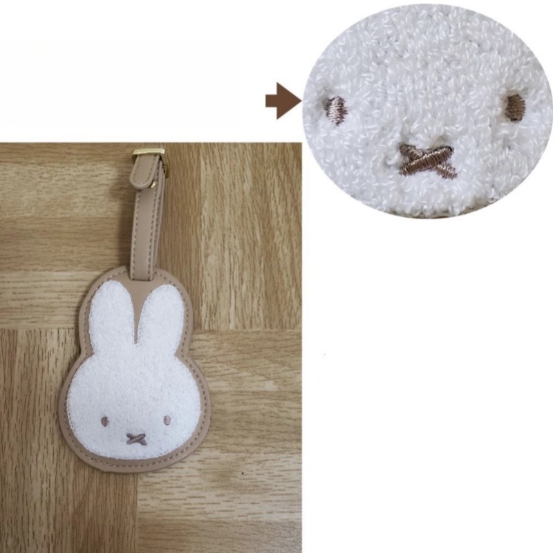 Tag Bagasi Kulit Seri Kartun M - Luggage Tag Leather ulasan dan harga