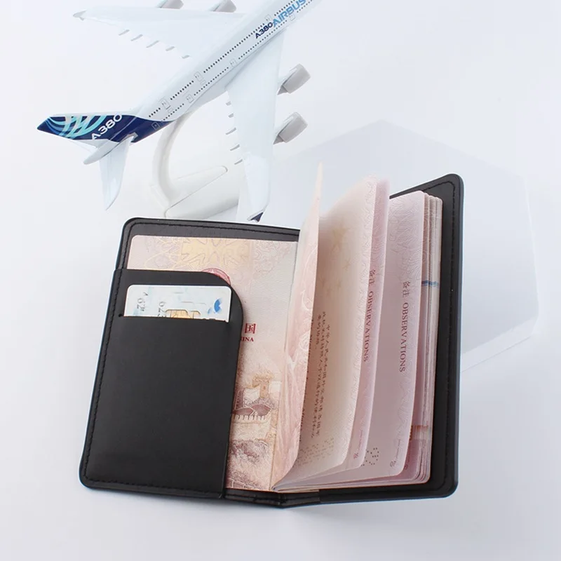Tas penyimpan paspor kulit PU, - Travel Accessories Wallet ulasan dan harga