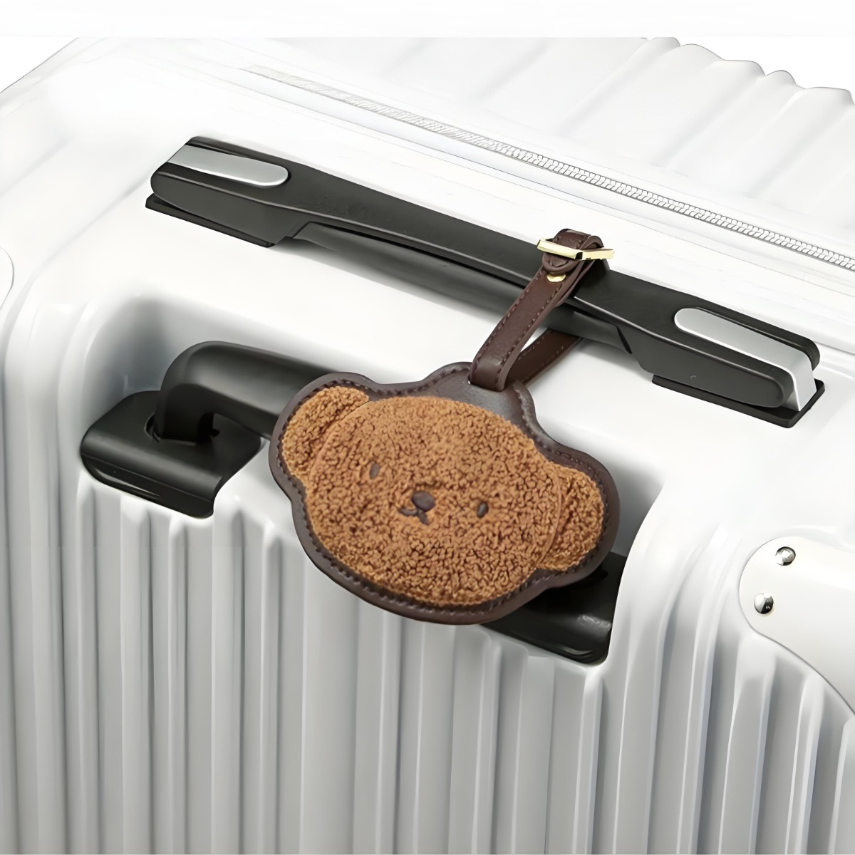Tas Kulit Bordir Kelinci Miffy - Luggage Tag Leather ulasan dan harga