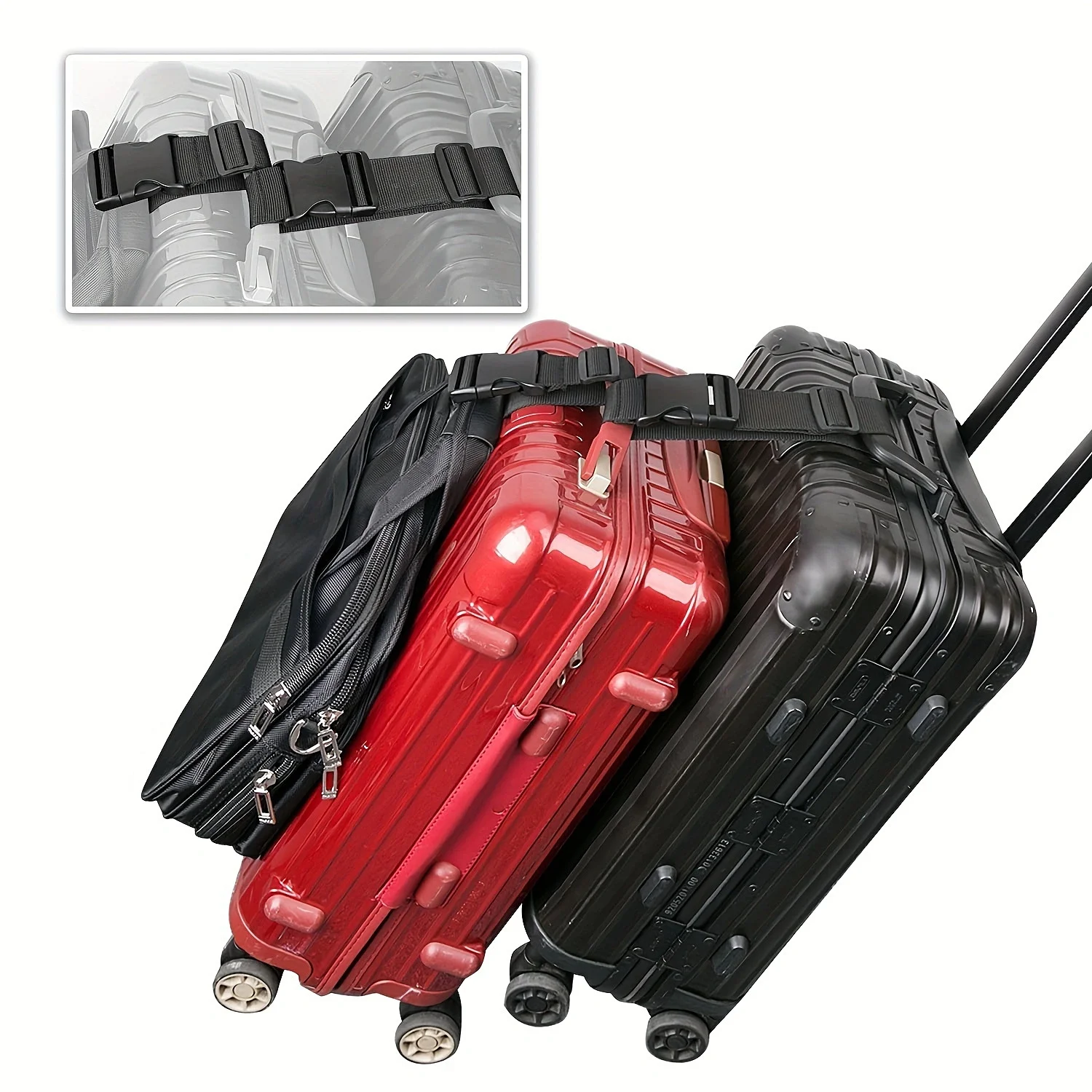 1 Buah Tali Bagasi Sederhana Y - Quality Travel Accessories ulasan dan harga
