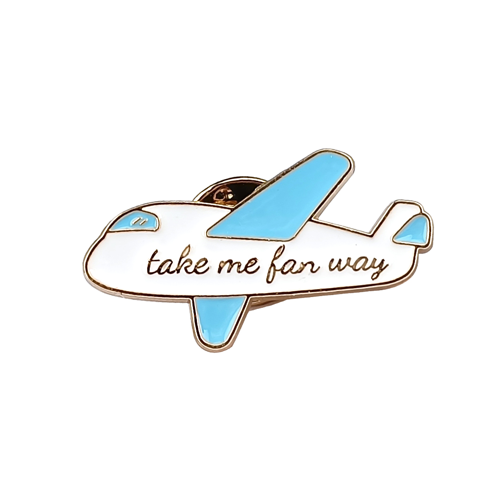Bros Pin Enamel Kehidupan Perj - Travel Accessories On Plane ulasan dan harga