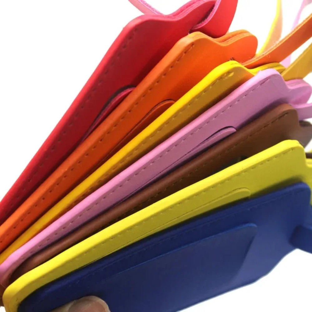 Tag Identifikasi Bagasi Pesawa - Luggage Tag Leather ulasan dan harga