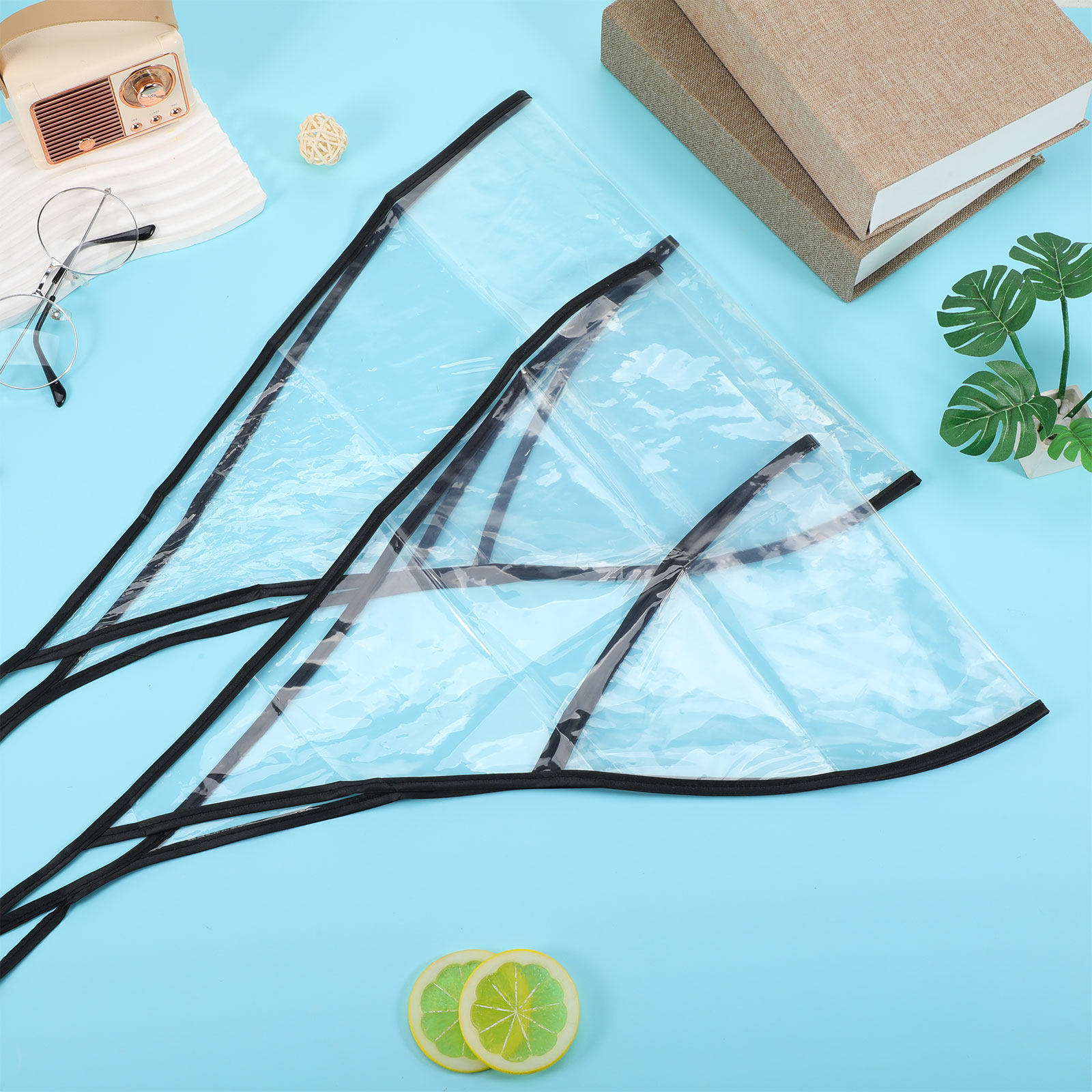 2Pcs Penutup Rambut Plastik Tr - Travel Accessories Present ulasan dan harga