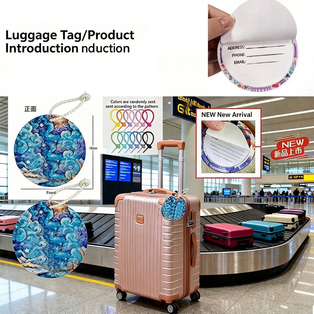 Maisie Jay CP Lacey Games 10cm - Luggage Tag Leather ulasan dan harga