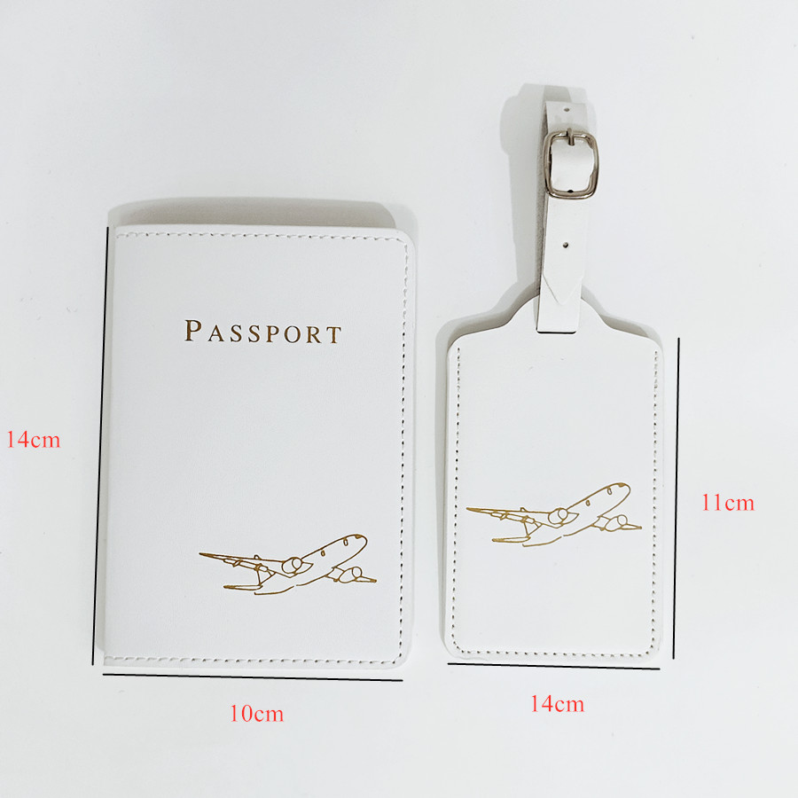 2 Buah/Set Penutup Paspor Pesa - Travel Accessories On Plane ulasan dan harga