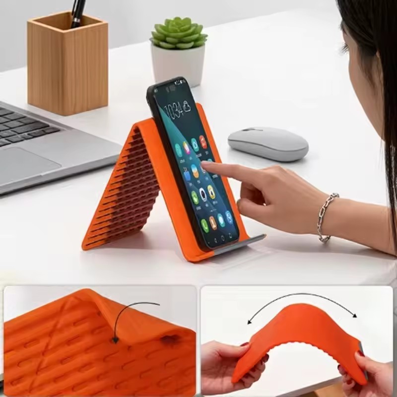 Penyangga Ponsel Portabel Sili - Travel Accessories Must Have ulasan dan harga