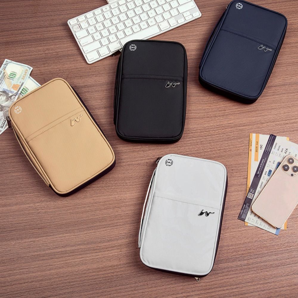 Sarung kartu poliester portabe - Travel Accessories Organizer Case ulasan dan harga