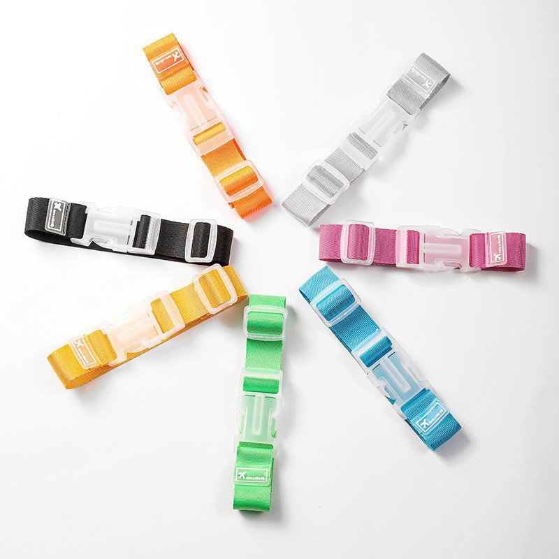 2 Buah Tali Nilon Bagasi Warna - Travel Accessories On Plane ulasan dan harga
