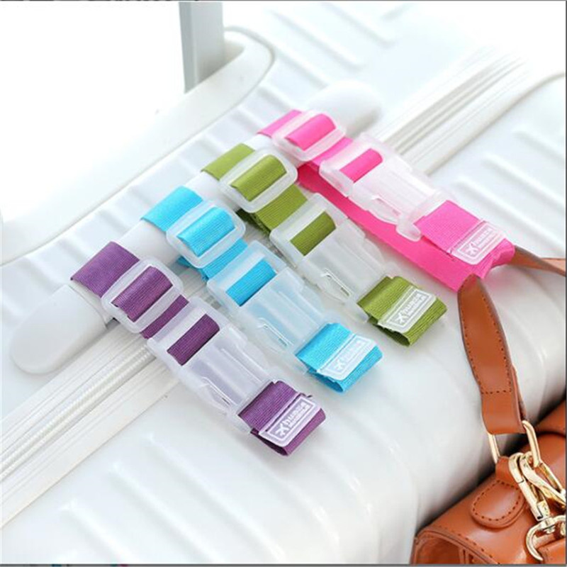 2 Buah Tali Nilon Bagasi Warna - Travel Accessories On Plane ulasan dan harga