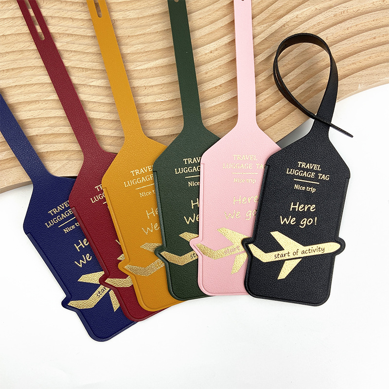Tag Bagasi Kulit PU untuk Kart - Luggage Tag Leather ulasan dan harga