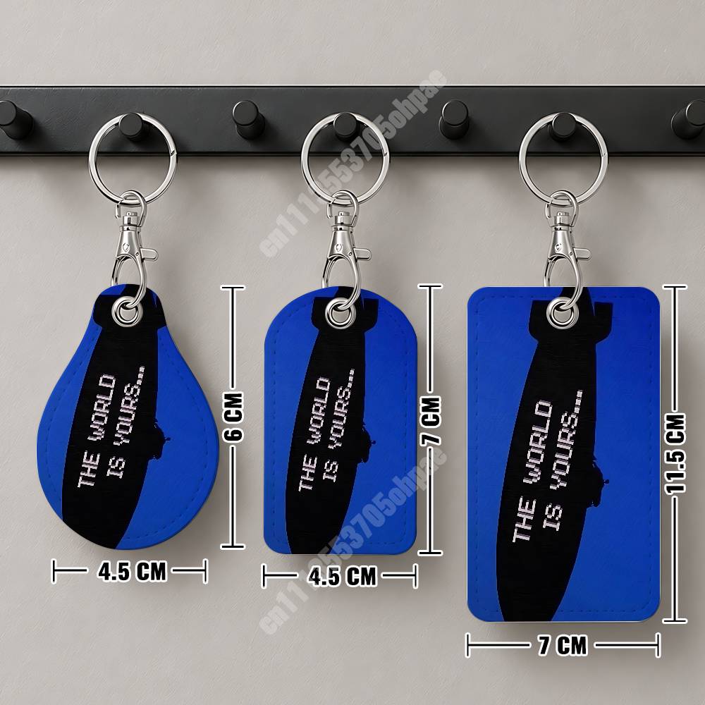 The World is Yours T-Tony M-Mo - Luggage Tag Leather ulasan dan harga