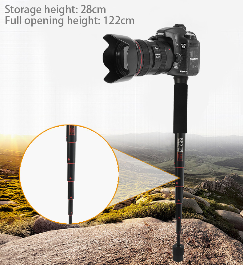 BEXIN P256 Monopod Kamera Alum - Travel Accessories Highpoint ulasan dan harga