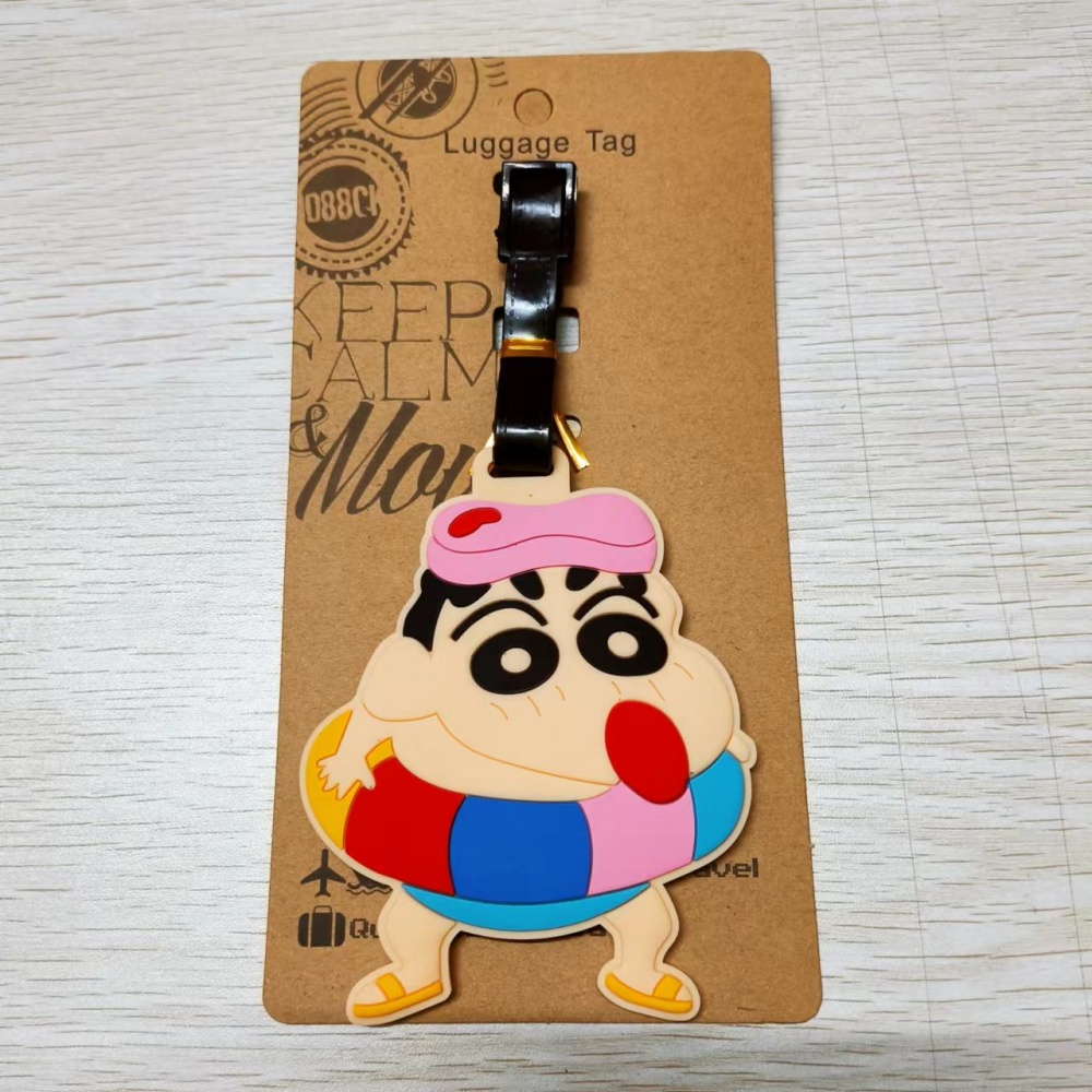Tag Bagasi Crayon Shin-chan Po - Travel Accessories For Japan ulasan dan harga