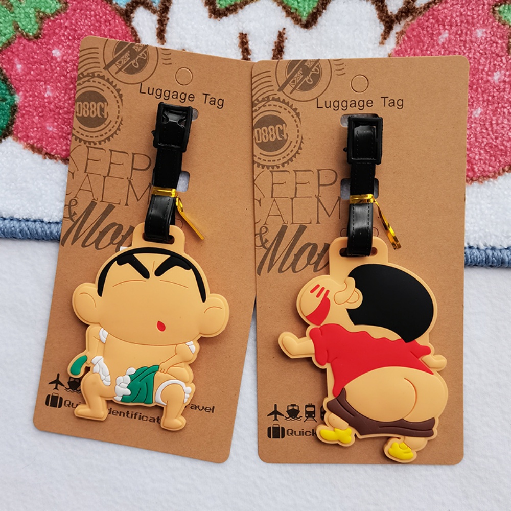 Tag Bagasi Crayon Shin-chan Po - Travel Accessories For Japan ulasan dan harga
