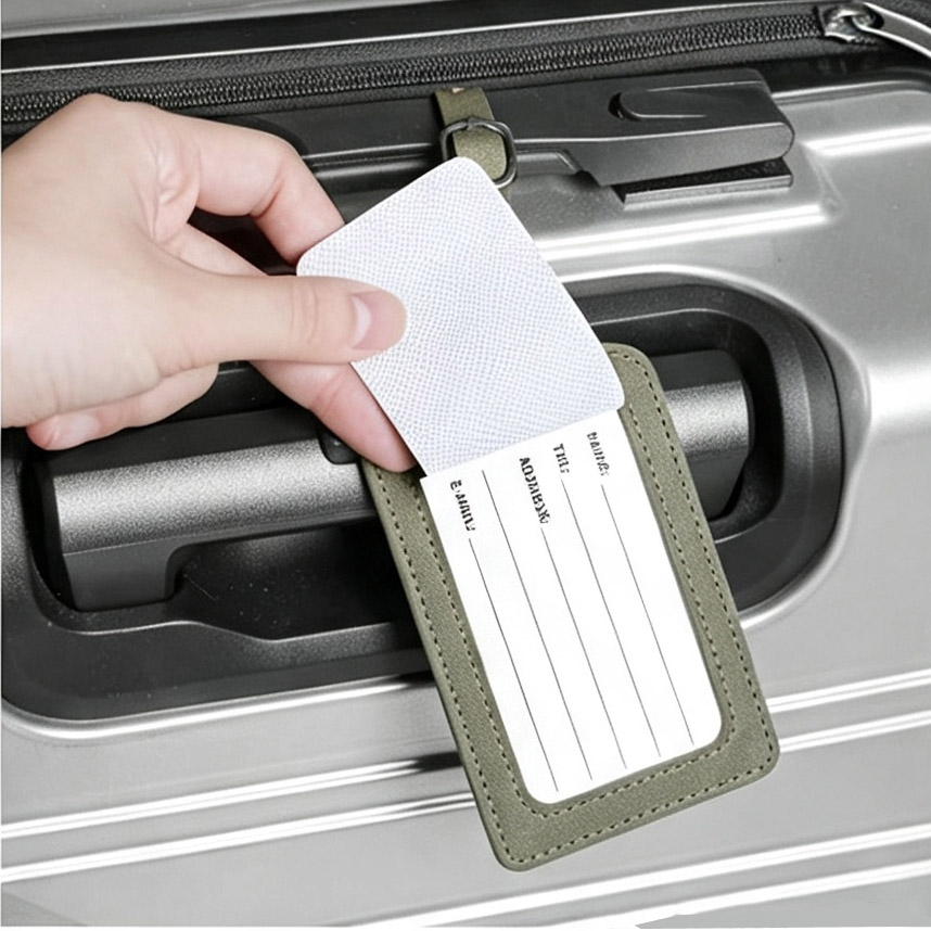 Tag Bagasi Logo Pesawat Bahan  - Qantas Travel Accessories ulasan dan harga