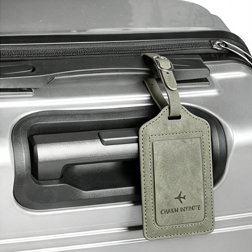 Tag Bagasi Logo Pesawat Bahan  - Qantas Travel Accessories ulasan dan harga