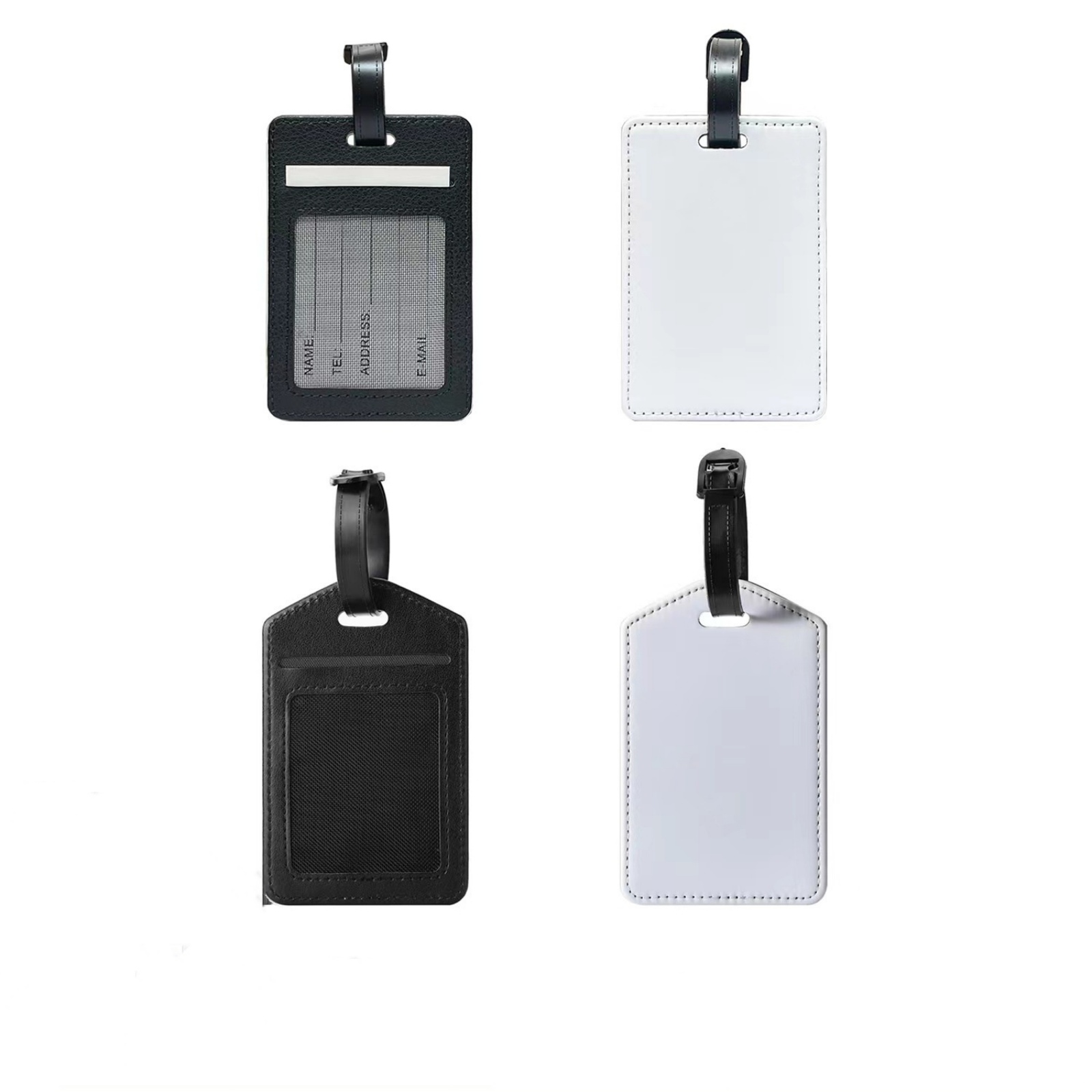 Tag bagasi perjalanan kulit PU - Luggage Tag Leather ulasan dan harga