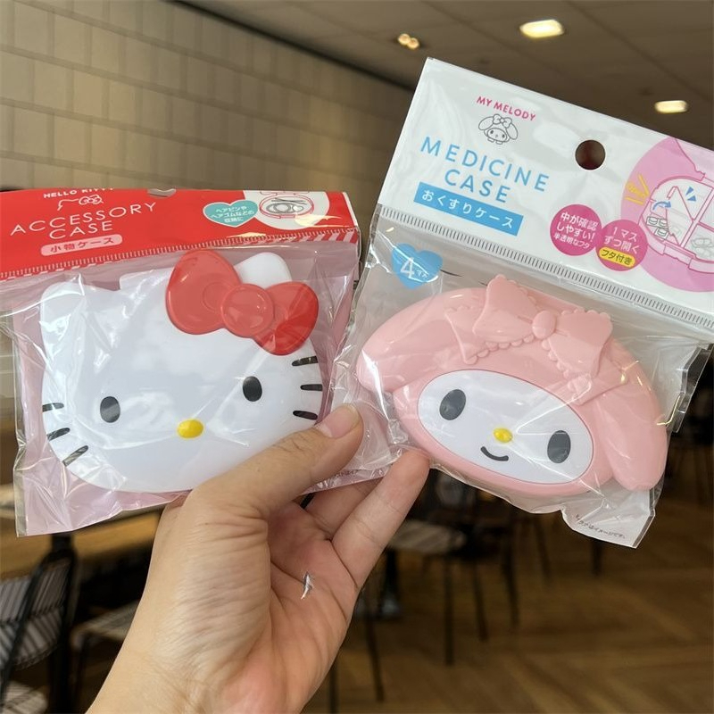 Kotak Pil Kartun Lucu Sanrio M - Travel Accessories For Japan ulasan dan harga