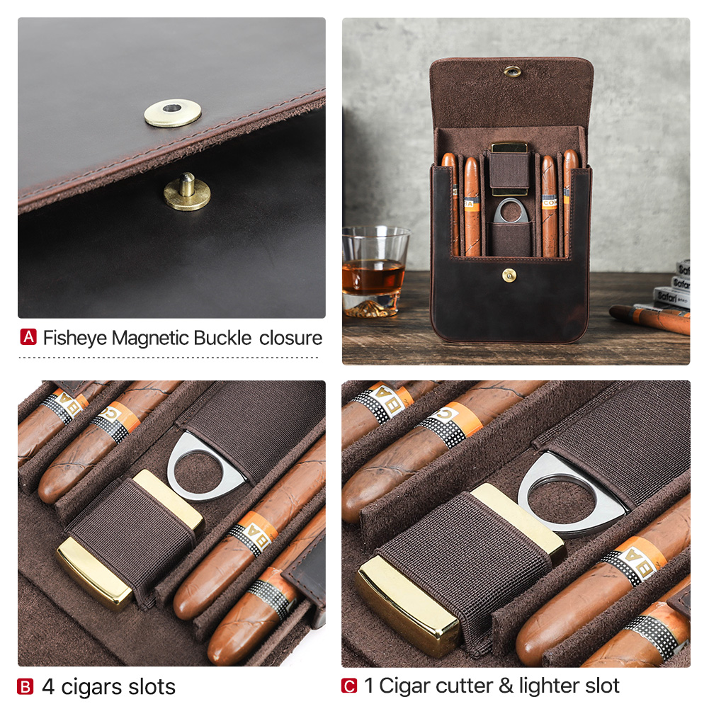 CONTACT'S FAMILY Kotak Humidor - Travel Accessories Us ulasan dan harga