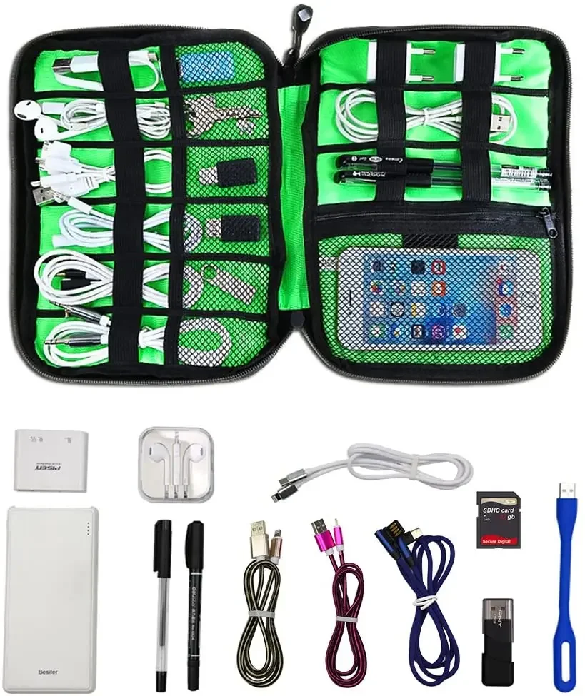Tas Penyimpanan Pengatur Kabel - Travel Accessories Organizer Case ulasan dan harga
