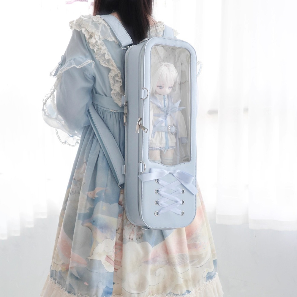 Tas Jinjing Boneka Kulit Imita - Quality Travel Accessories ulasan dan harga