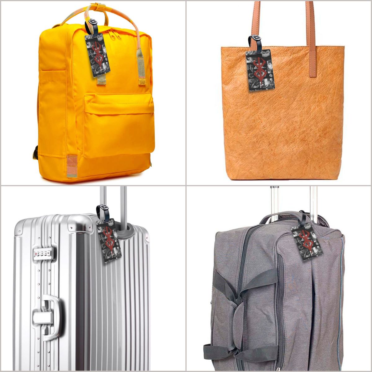 Tag Bagasi Anime Jepang Berser - Travel Accessories For Japan ulasan dan harga