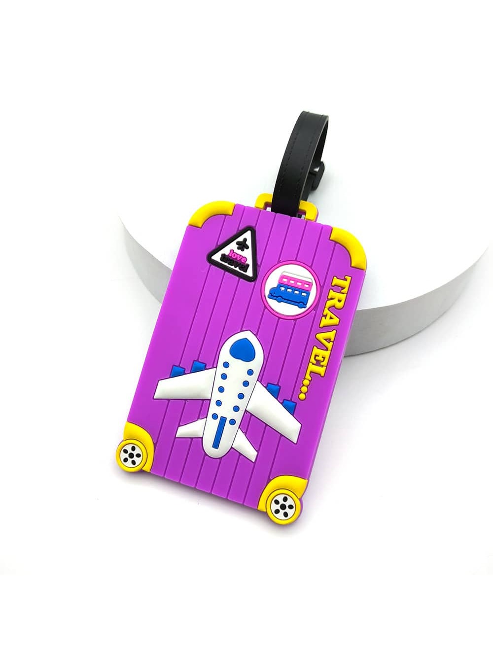 1 buah Tag bagasi Multi Warna  - Travel Accessories On Plane ulasan dan harga